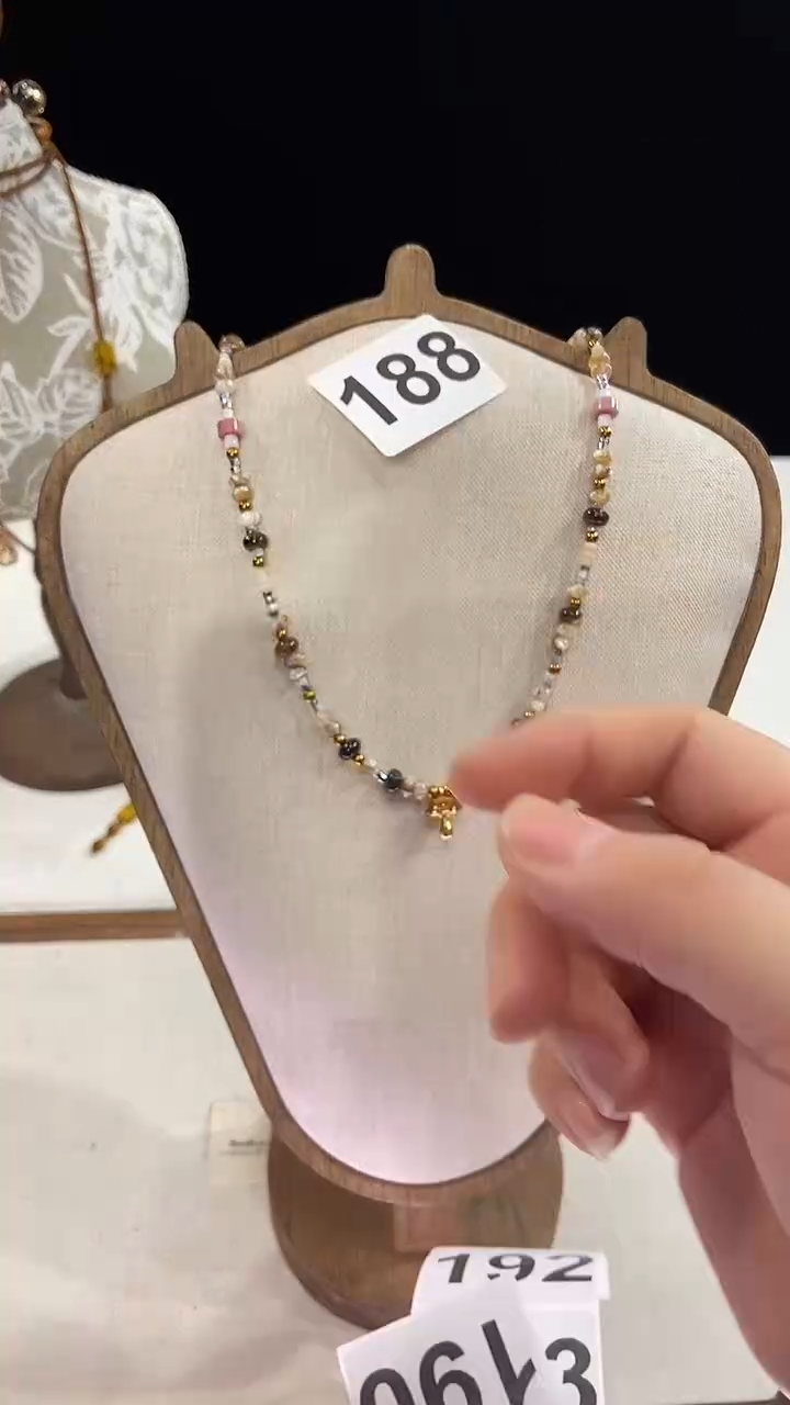 项链钛钢淡水珍珠188