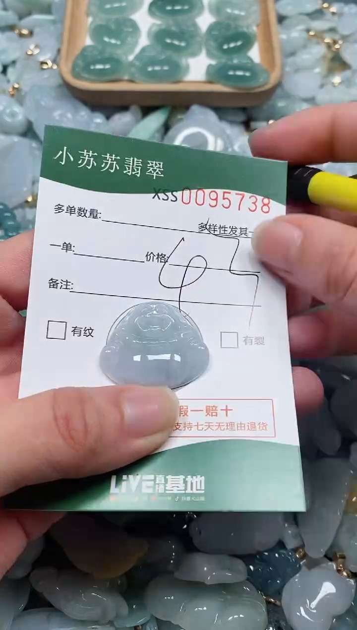 【闪购商品】翡翠颈饰未镶嵌闪购商品0095738