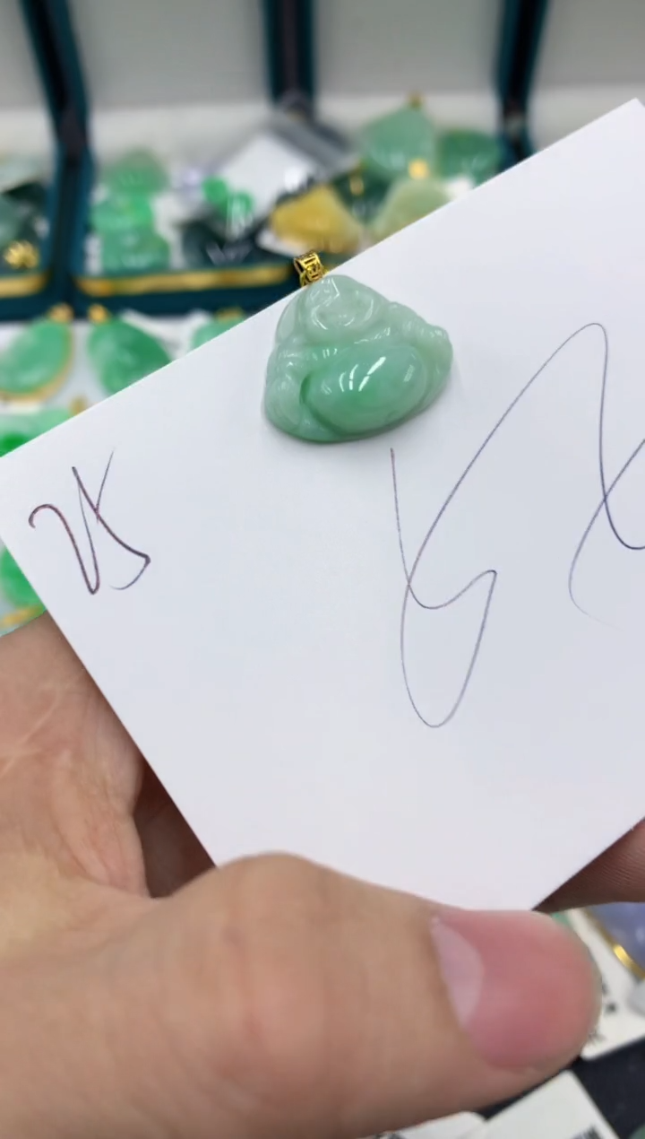 【闪购商品】翡翠颈饰18K金镶嵌号链接11111