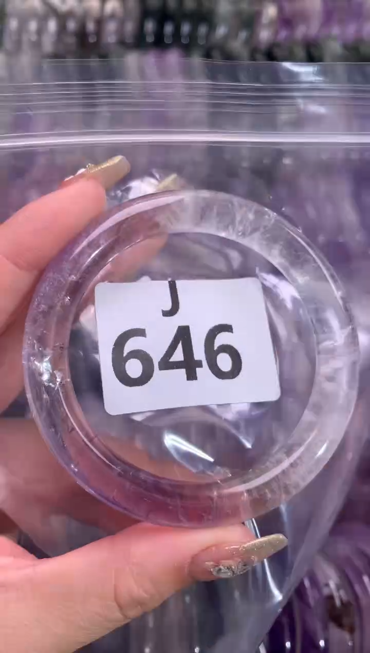 【闪购商品】水晶水晶手镯未镶嵌646-54