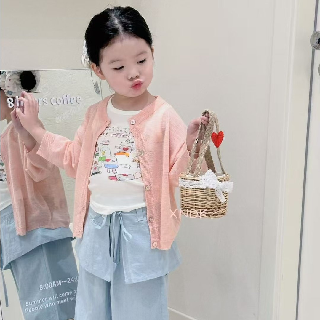 春夏25新款童装（无质量问题NO）儿童洋气夏季