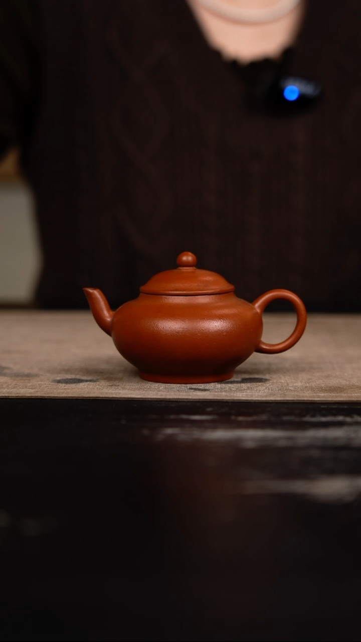 茶壶紫砂老朱泥宫灯