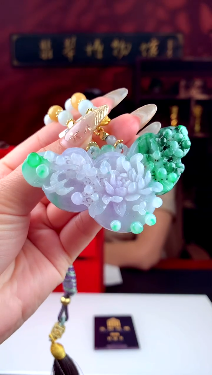 【闪购商品】定制翡翠未镶嵌天然A货翡翠（拍一发一）