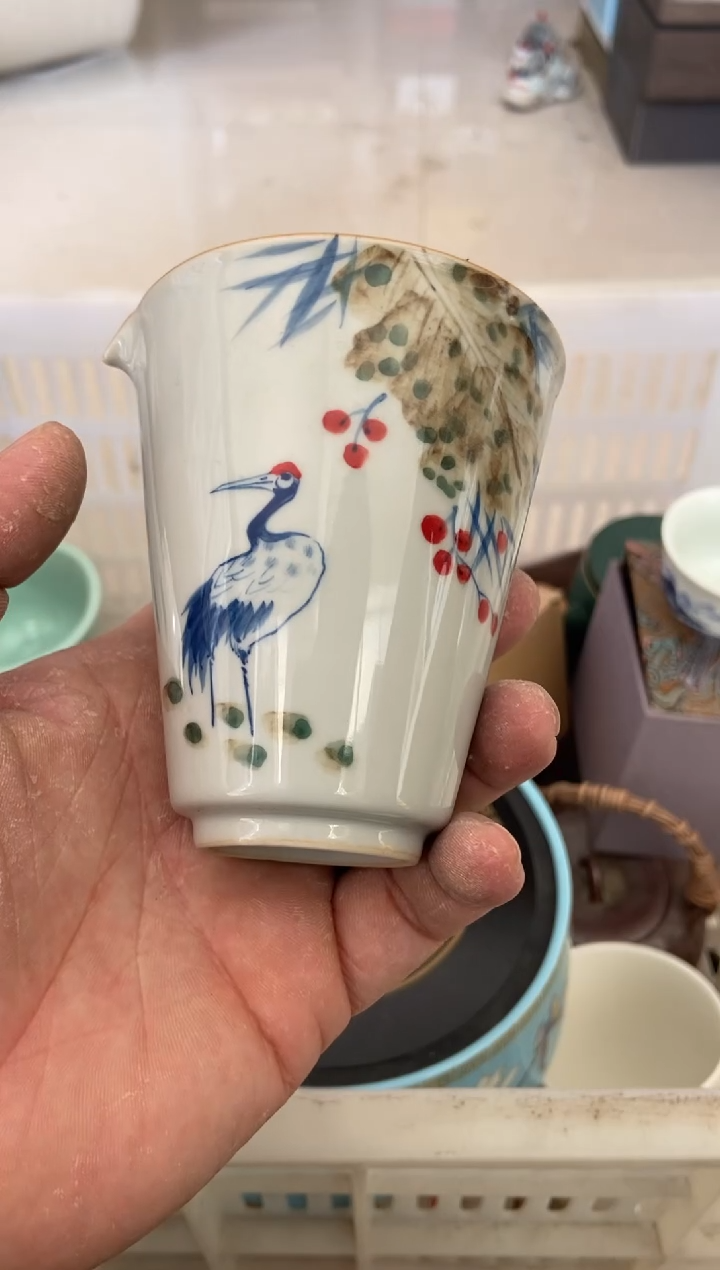 杯子瓷无运费险有瑕疵的摄影的产品有使用过的痕迹有点脏介意勿拍