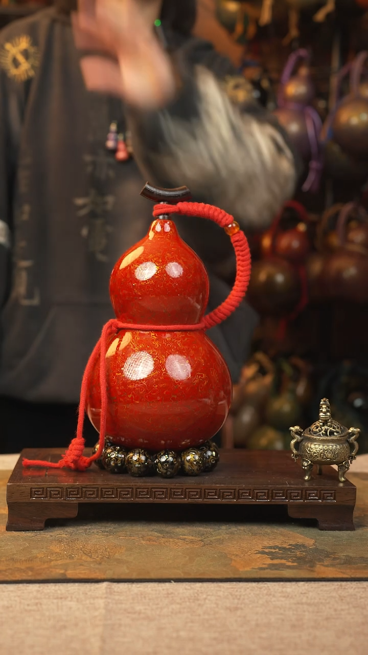 【闪购商品】80大漆葫芦一物一拍750ml