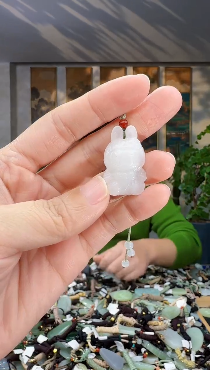 未镶嵌和田玉挂件拍一发一