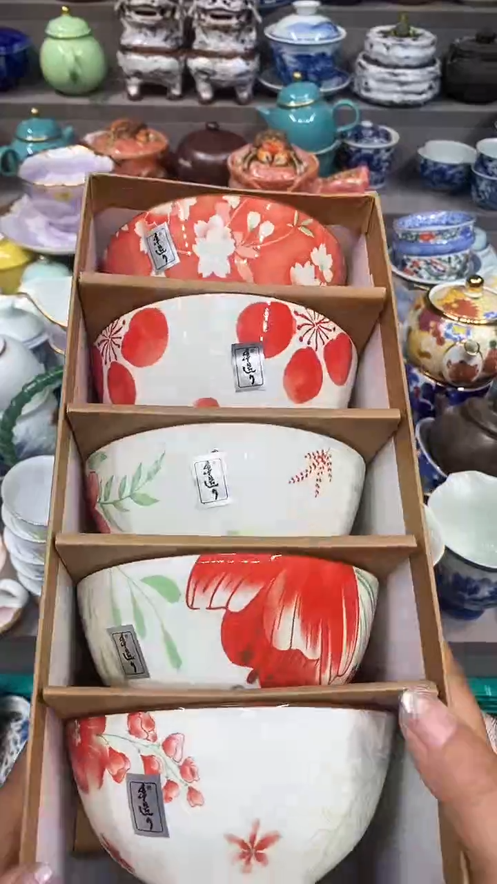 【闪购商品】【闪购商品】花风成流套盒米饭碗