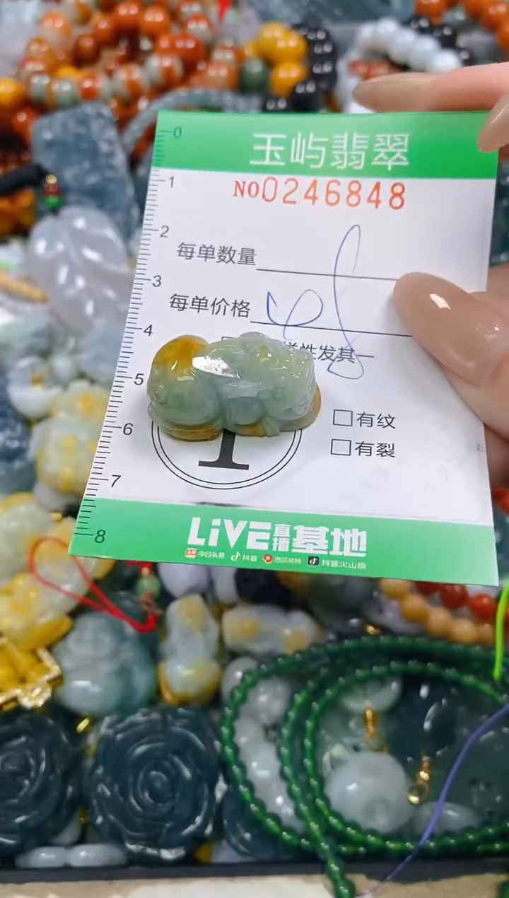 颈饰未镶嵌翡翠闪购0246848