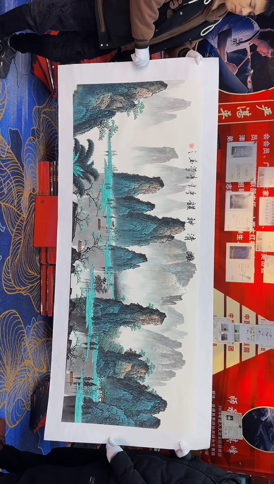 【闪购商品】国画手绘国画山水花鸟作品