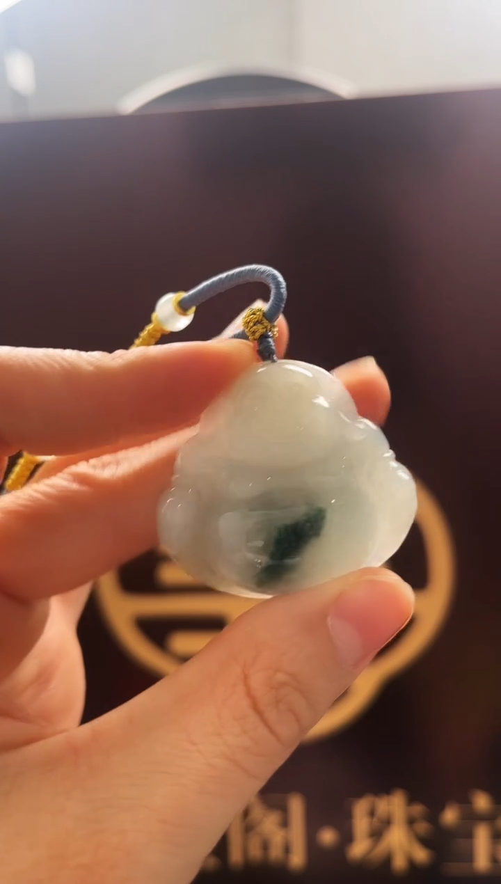 【闪购商品】翡翠颈饰未镶嵌缅料翡翠大肚佛公