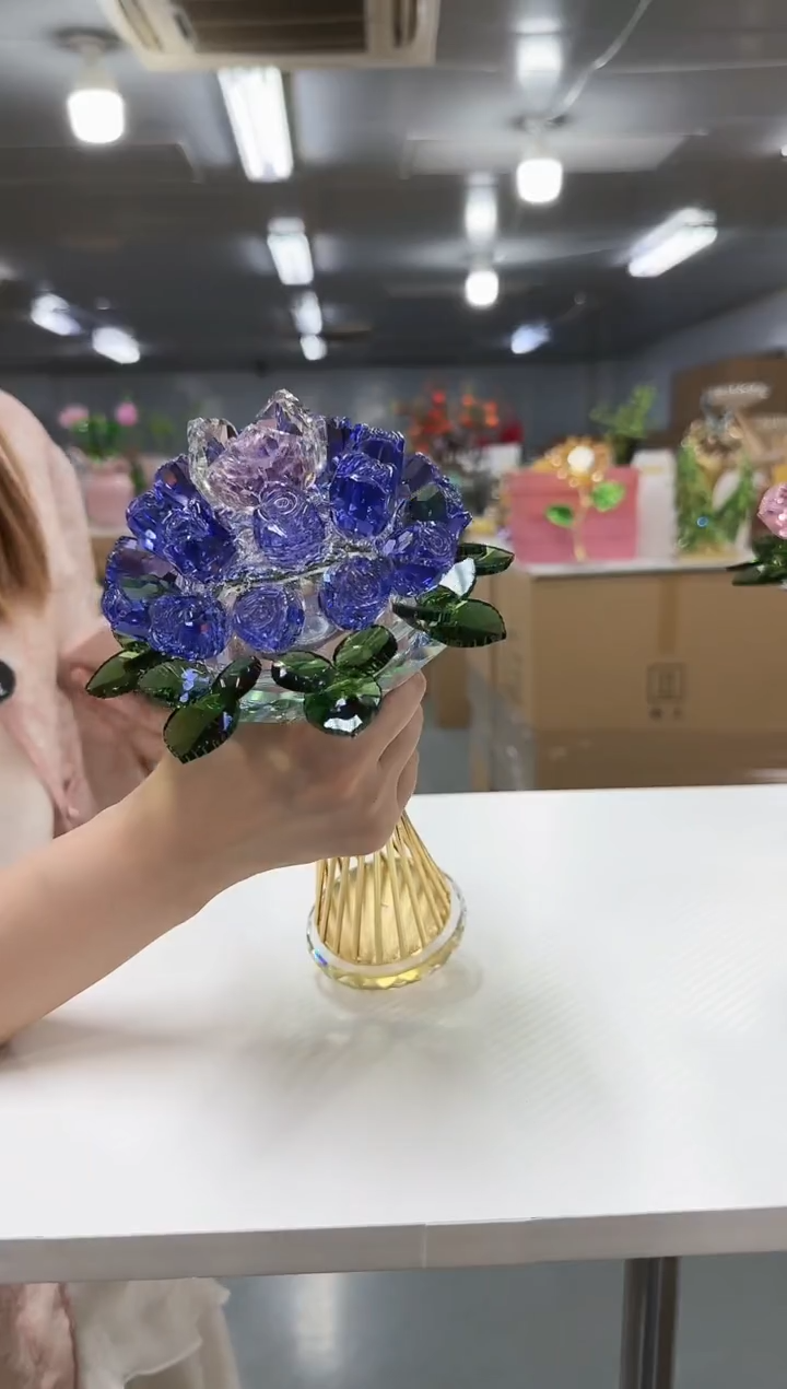 花间集水晶琉璃摆件2122