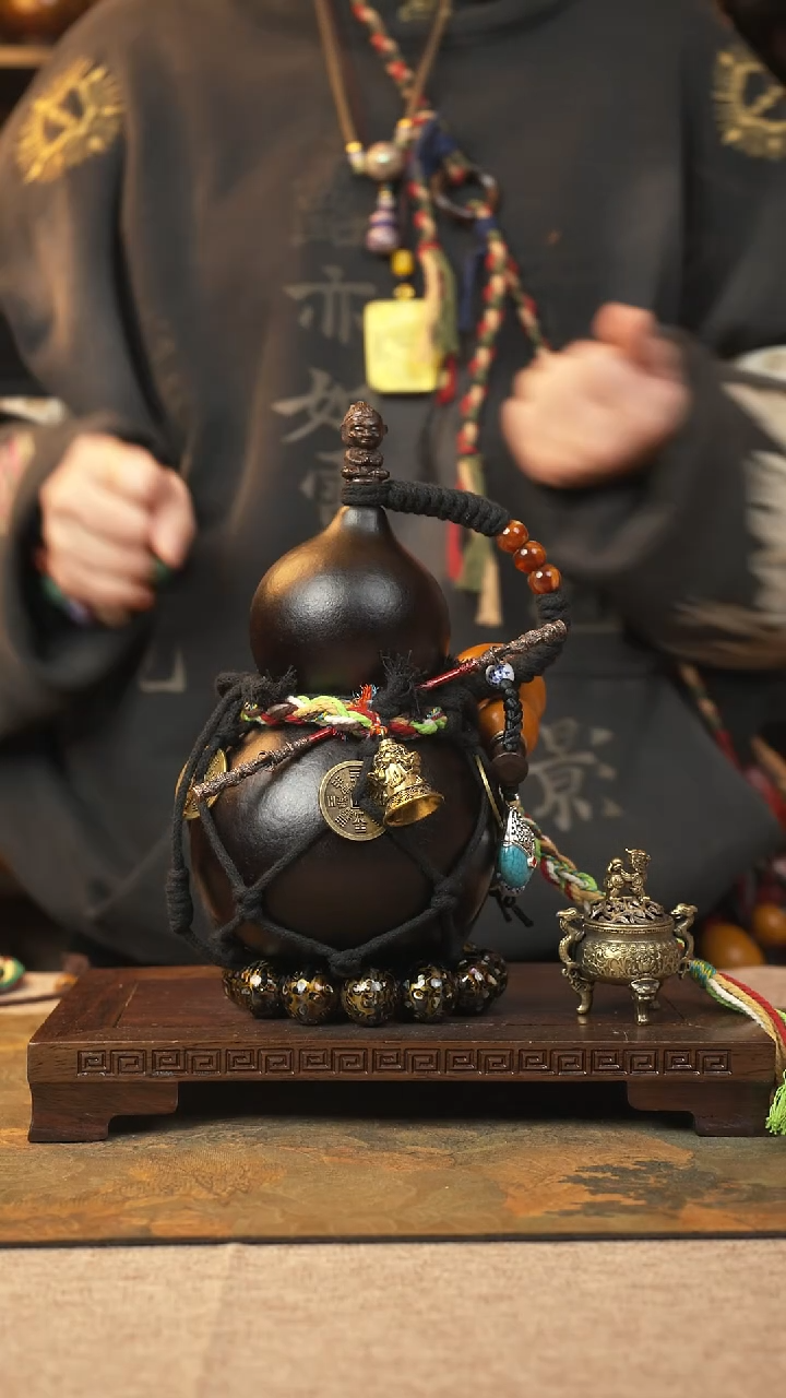 【闪购商品】296大漆葫芦一物一拍记葫堂出品