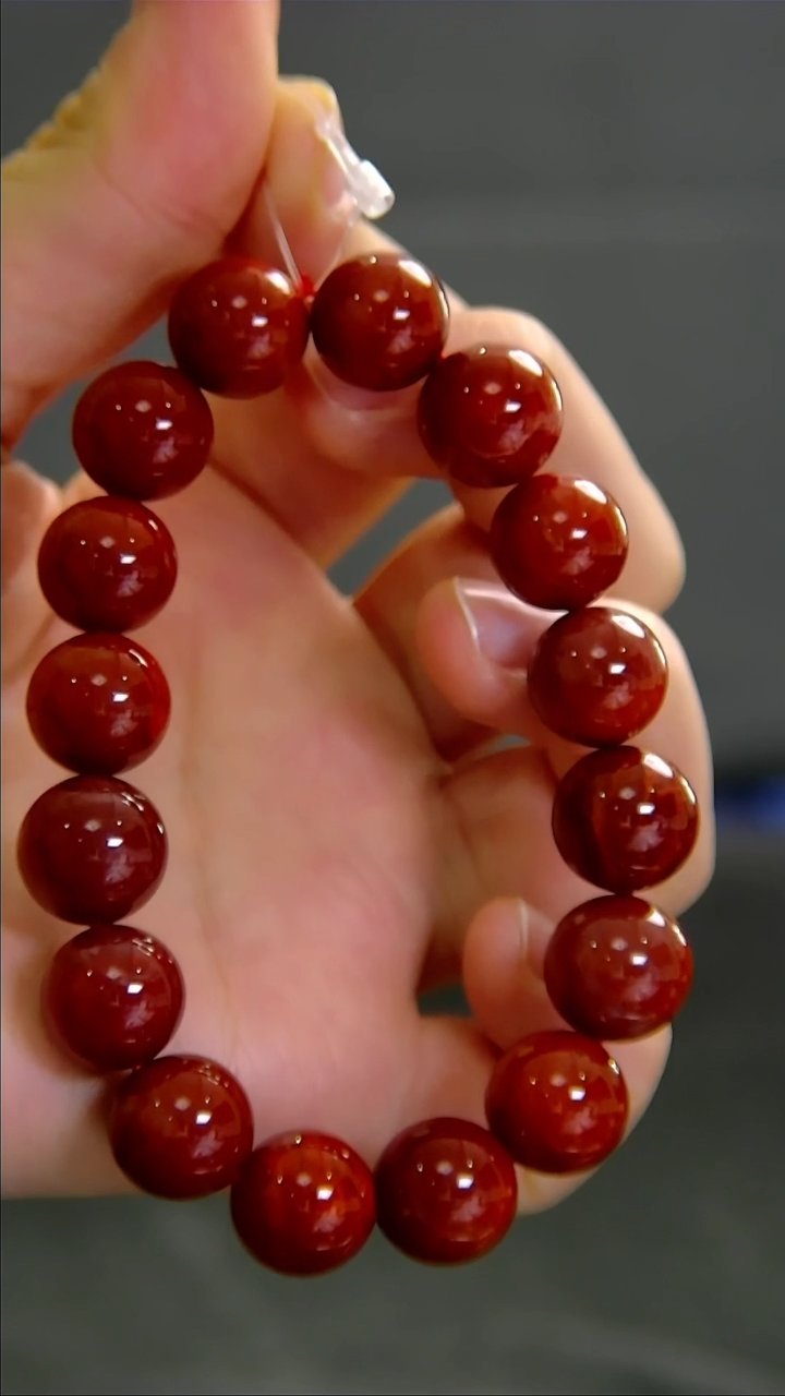 【闪购商品】南红玛瑙手串未镶嵌015DY00113产品一个
