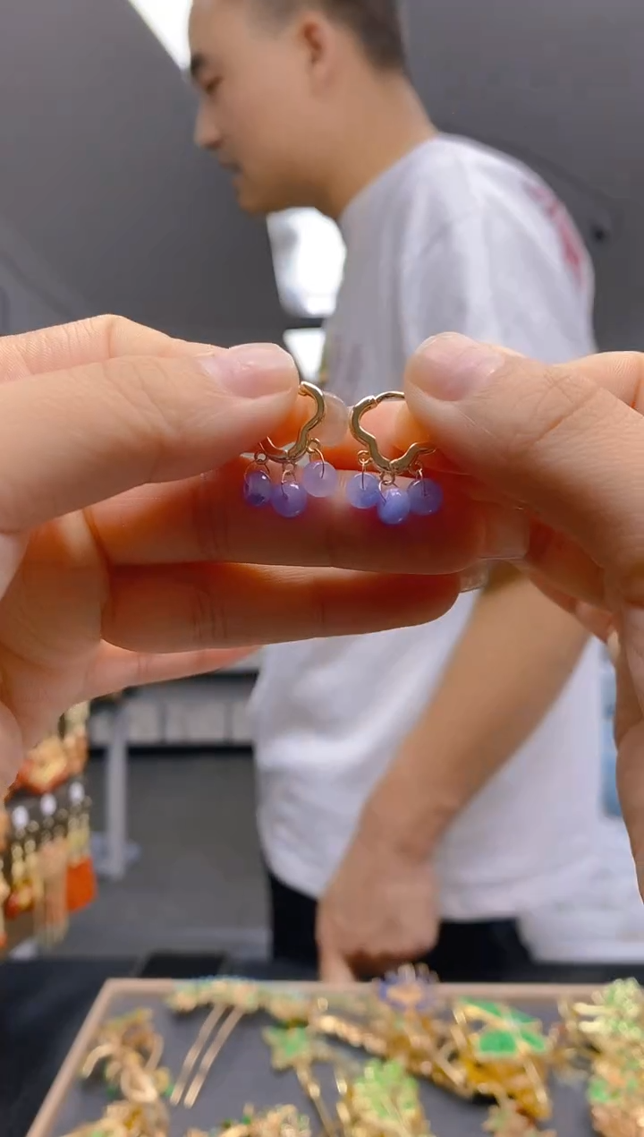 【闪购商品】翡翠耳饰合金192翡翠耳包