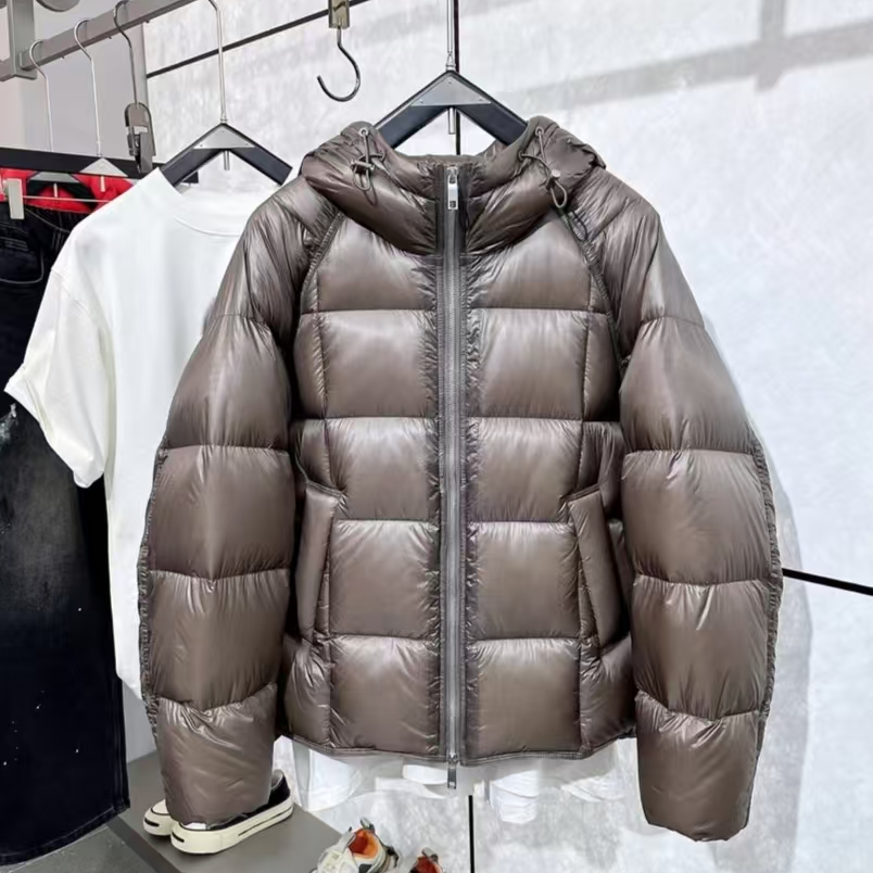 【格一专属】2025新款短款高端时尚羽绒服90白鸭绒FG-001