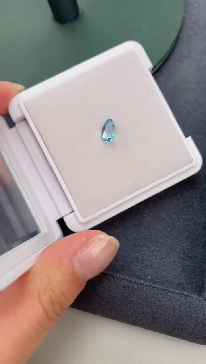 【闪购商品】海蓝宝石裸石未镶嵌1ct 海蓝宝石