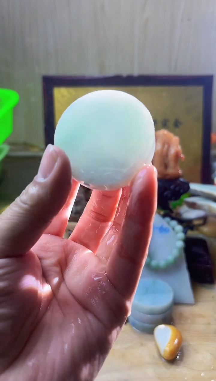 未镶嵌挂件翡翠A货常星4180