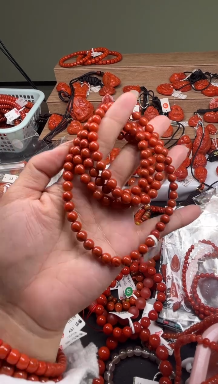 【闪购商品】南红玛瑙珠宝奇石合金-6+