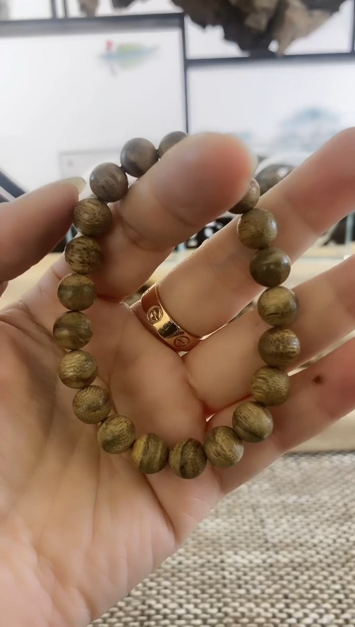 【闪购商品】沉香手串海南尖峰岭老料9+MM单圈