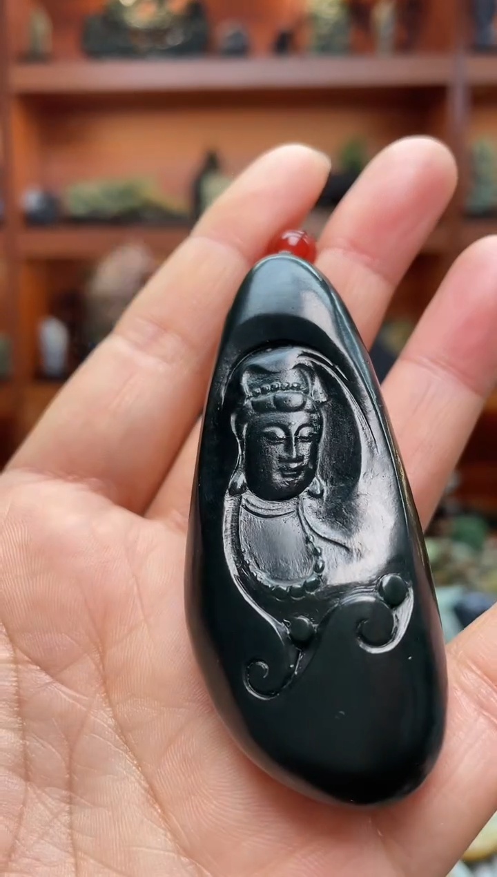 未镶嵌和田玉把件光***歌1