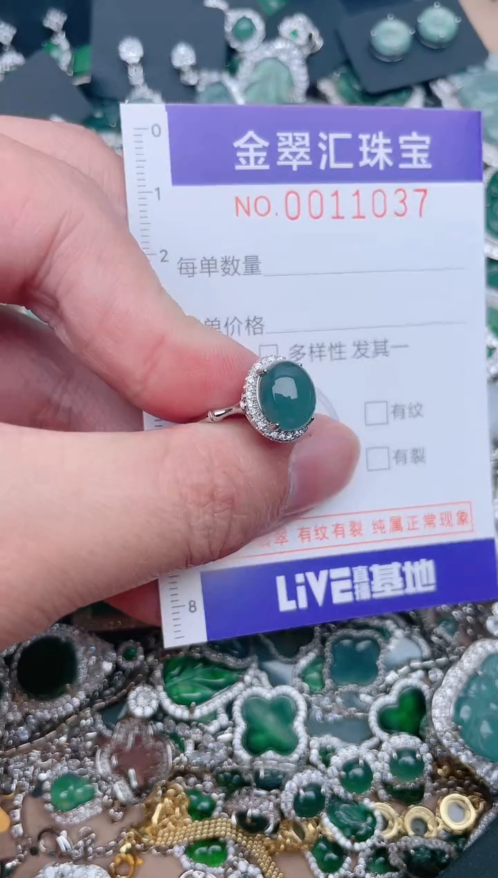 【闪购商品】翡翠颈饰未镶嵌11037....