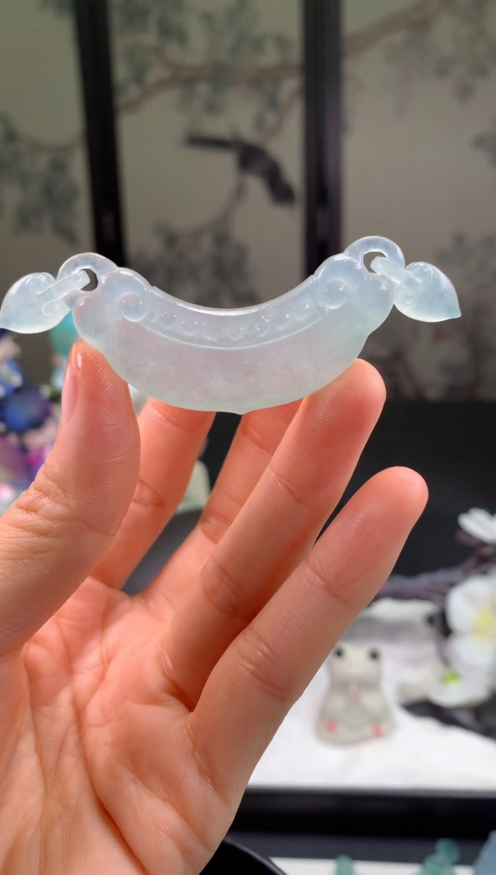 未镶嵌定制翡翠0802255798（52.2*12*6.1）