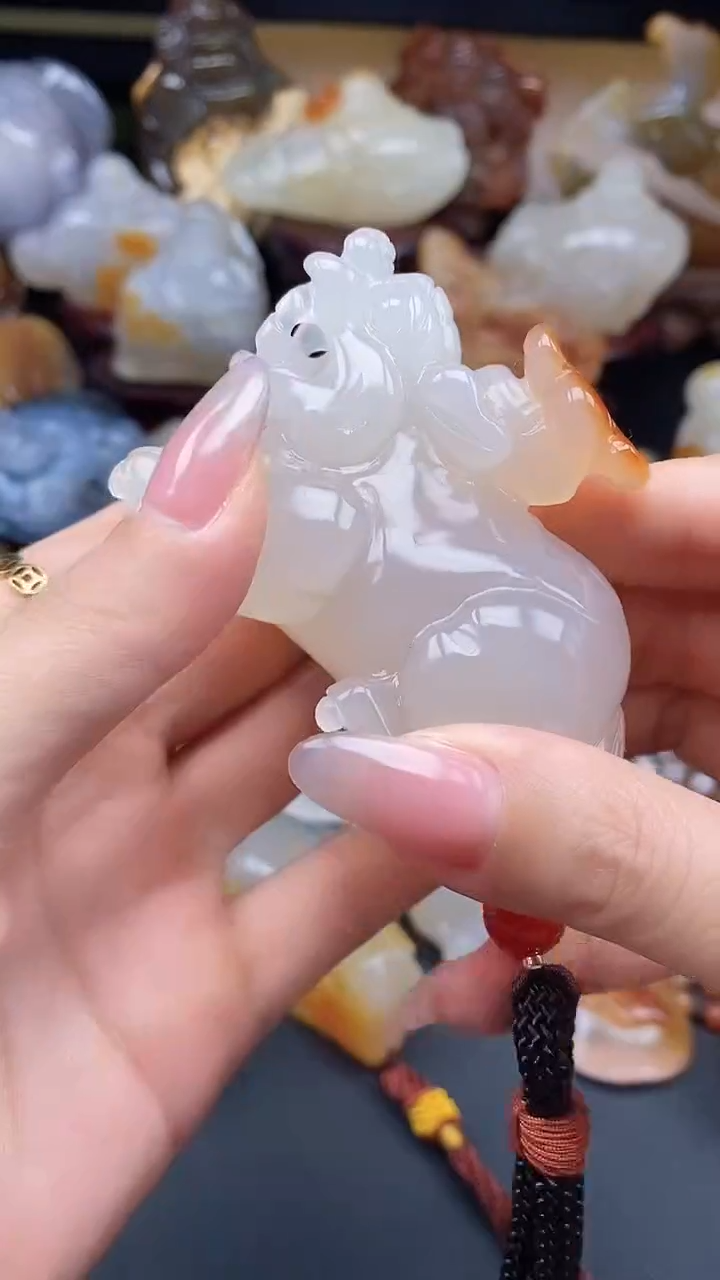 【闪购商品】玛瑙/玉髓颈饰未镶嵌dd