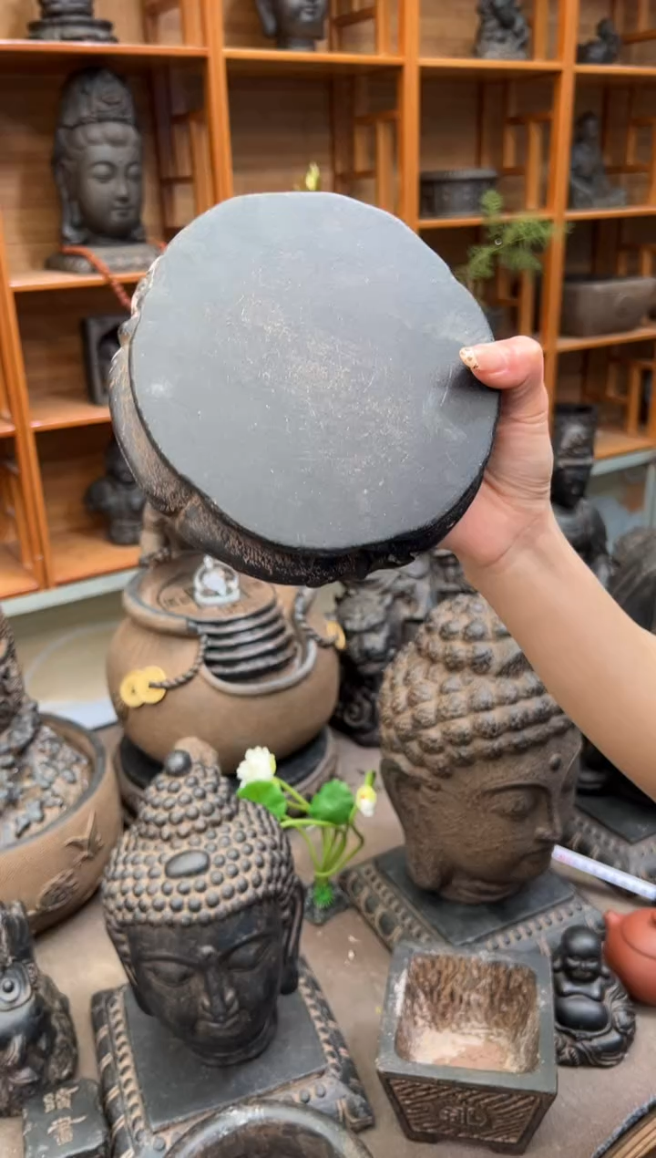 陶土【火山泥】金箍坛底座