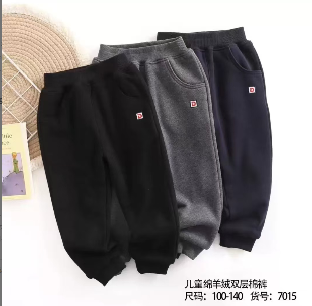 7020-7011-7019-7015-7016儿童男宝女宝双层棉裤DDM