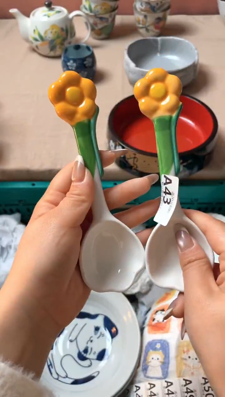 瓷片花***醉瓷器瓷器A43