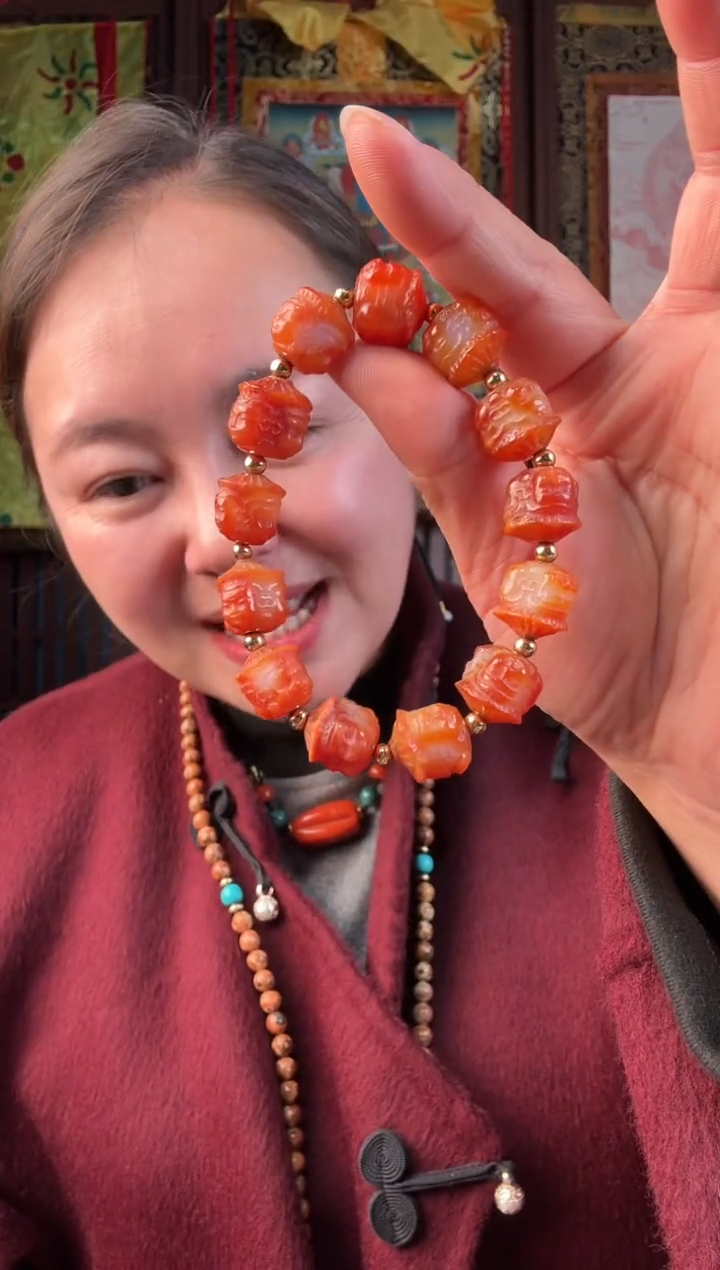 无非金属藏地红的古串