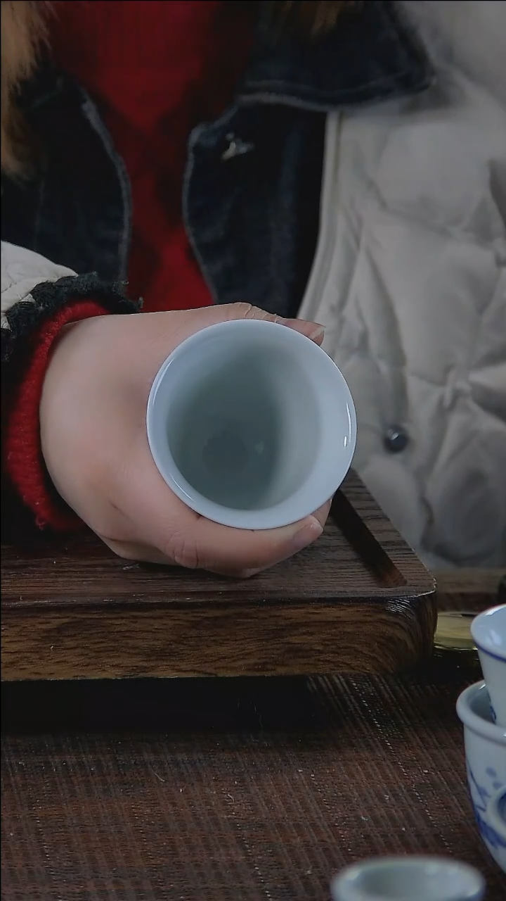 【闪购商品】折葵非器手工手绘婴戏闻香杯