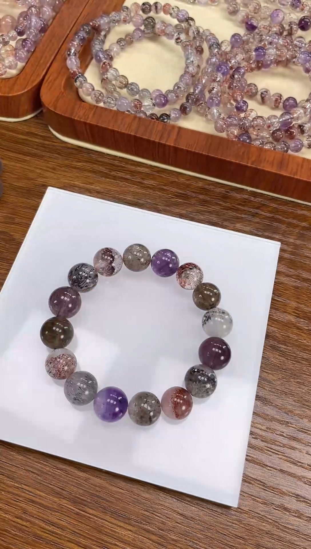 【闪购商品】水晶手链未镶嵌超七手串
