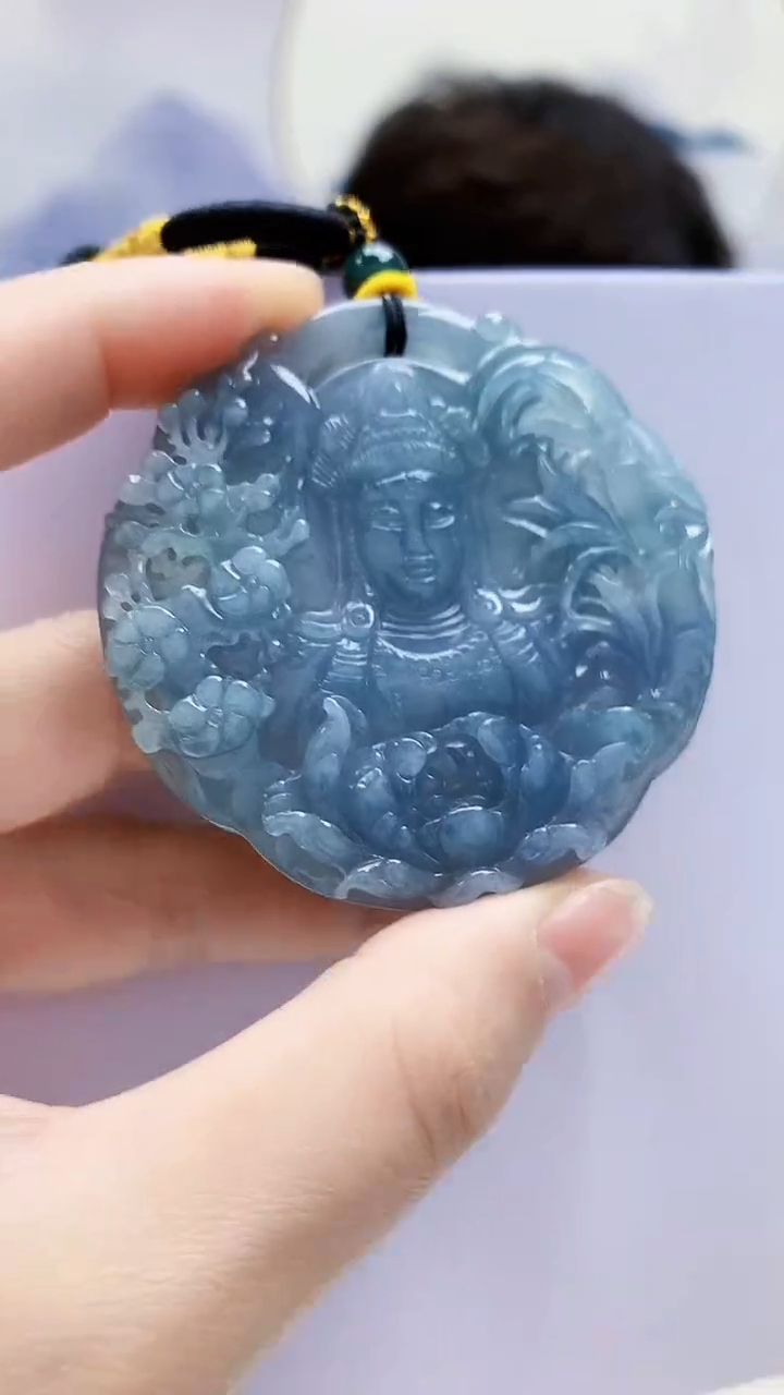 未镶嵌定制翡翠5145lr-毛货挂件107