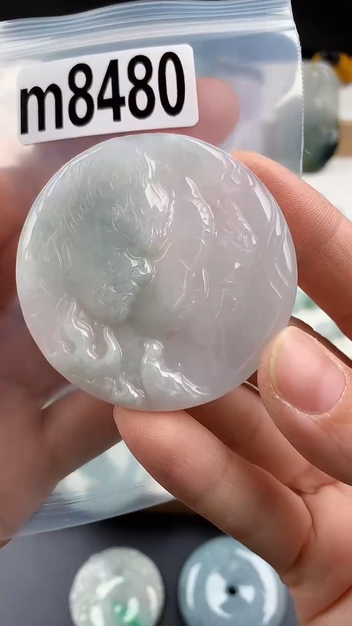 颈饰未镶嵌翡翠天然翡翠吊坠挂件