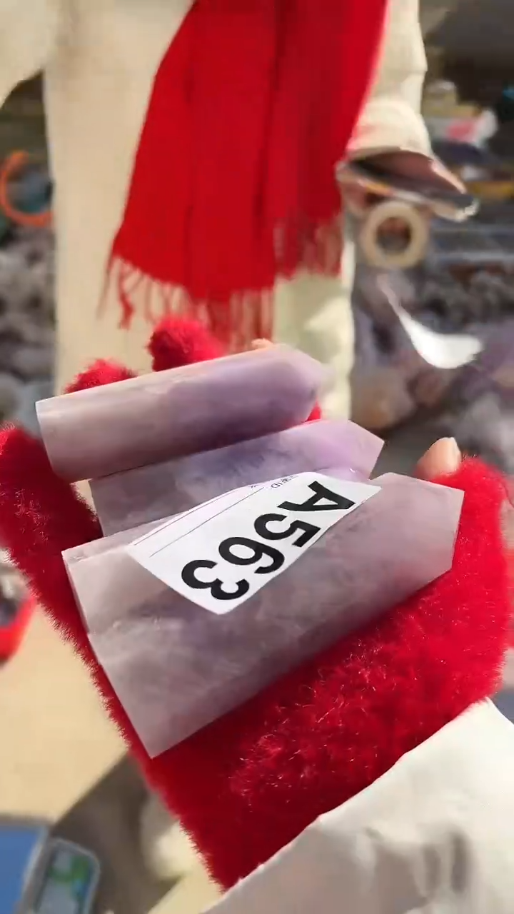 【闪购商品】水晶摆件未镶嵌紫水晶柱子多样性发一个 563