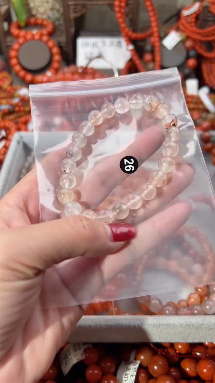 【闪购商品】南红玛瑙手串未镶嵌8