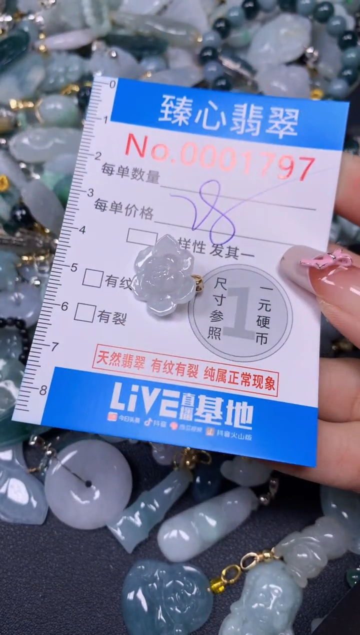 【闪购商品】翡翠颈饰未镶嵌含绳000