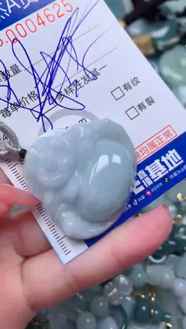 【闪购商品】翡翠颈饰未镶嵌00004625