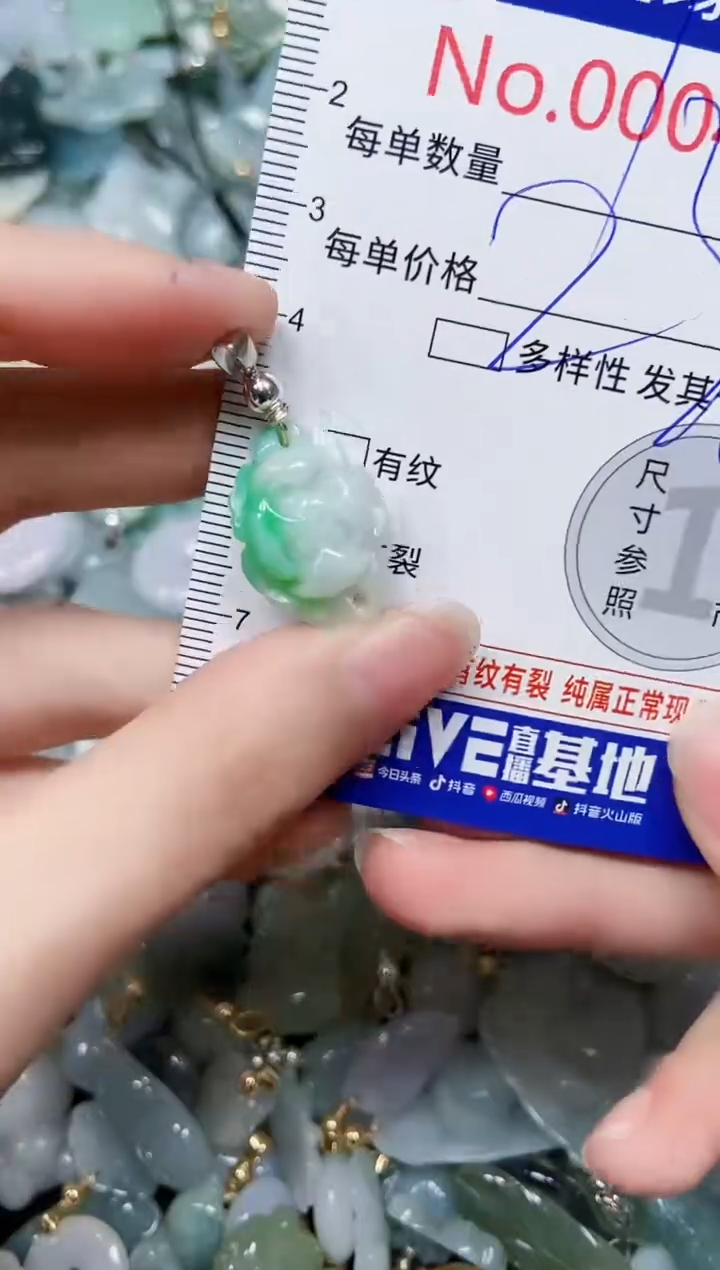 【闪购商品】翡翠颈饰未镶嵌闪购00004100