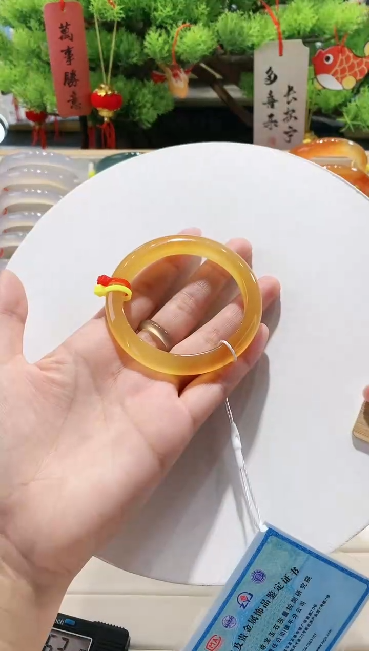 【闪购商品】玛瑙/玉髓手镯未镶嵌27-54.4