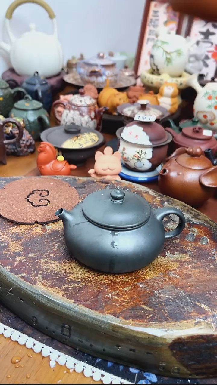 【 茶瓷物语】寒江茶壶