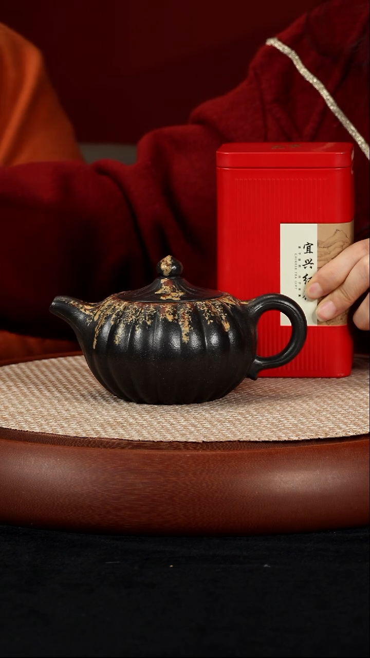 茶壶紫砂【kb097】璀璨人生宜兴紫砂ZLM