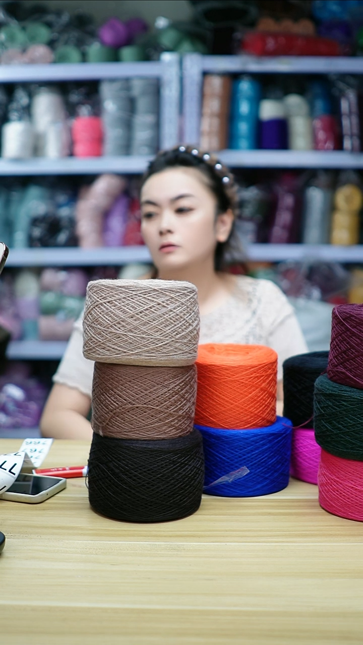 羊毛欢姐手编线766