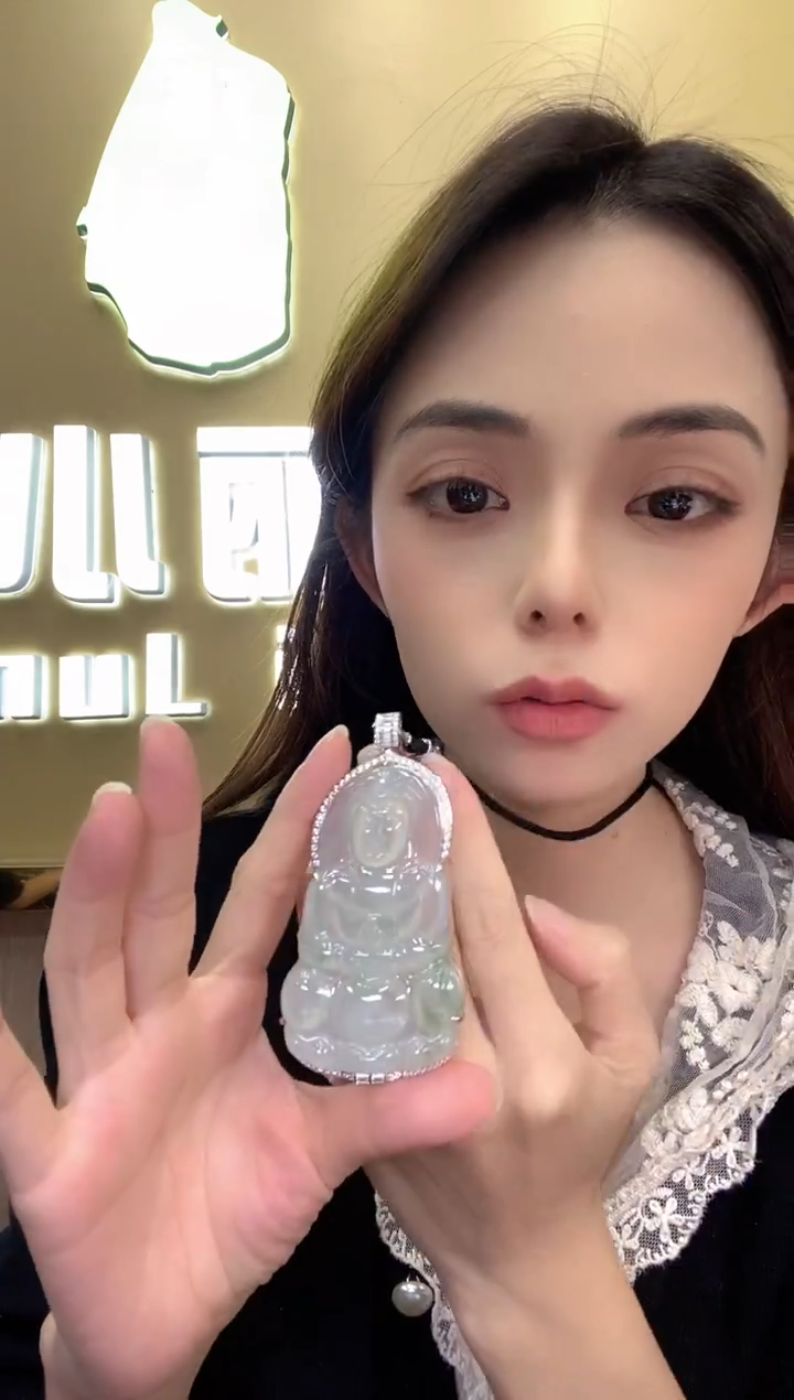 未镶嵌挂件翡翠海**g12313