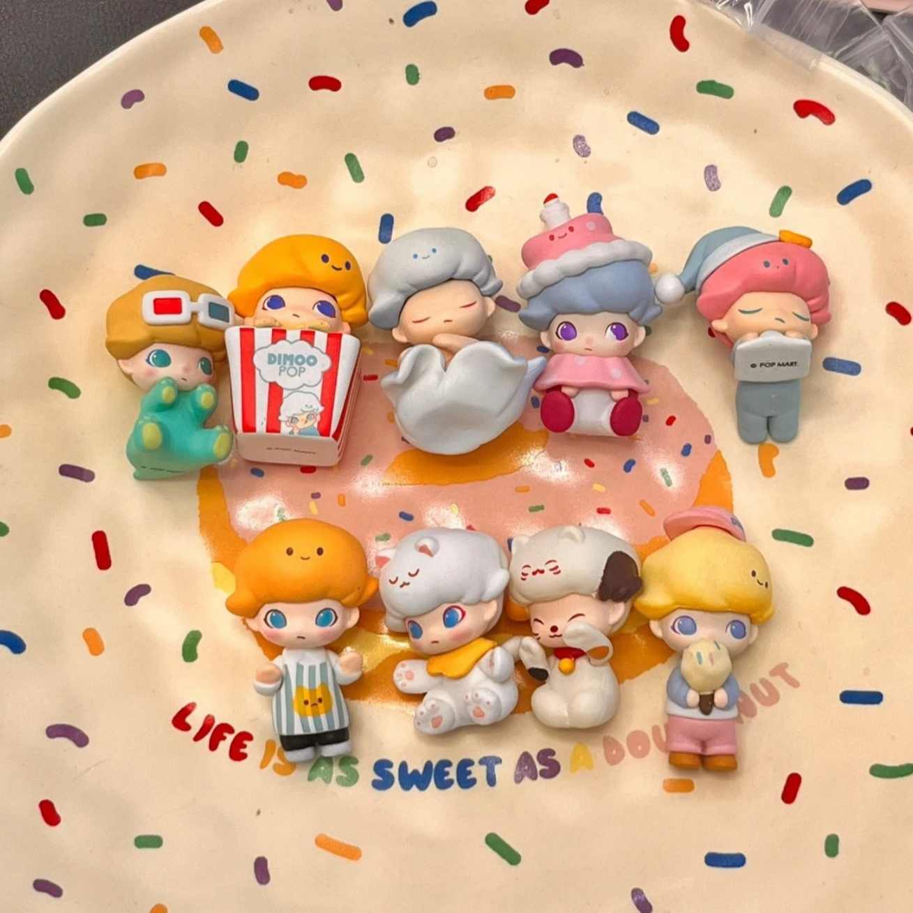 【拆盒】正版萌粒包车  盲盒IP手办