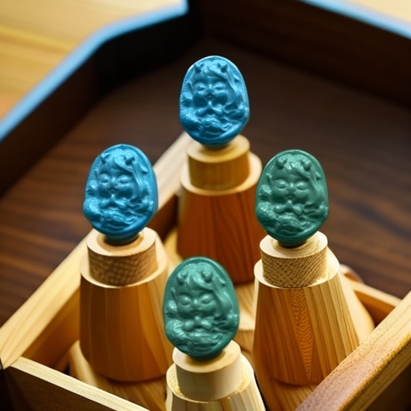 菱镁矿雕刻件饰品单珠手工DIY手串手链配件文玩配饰小众文玩挂件