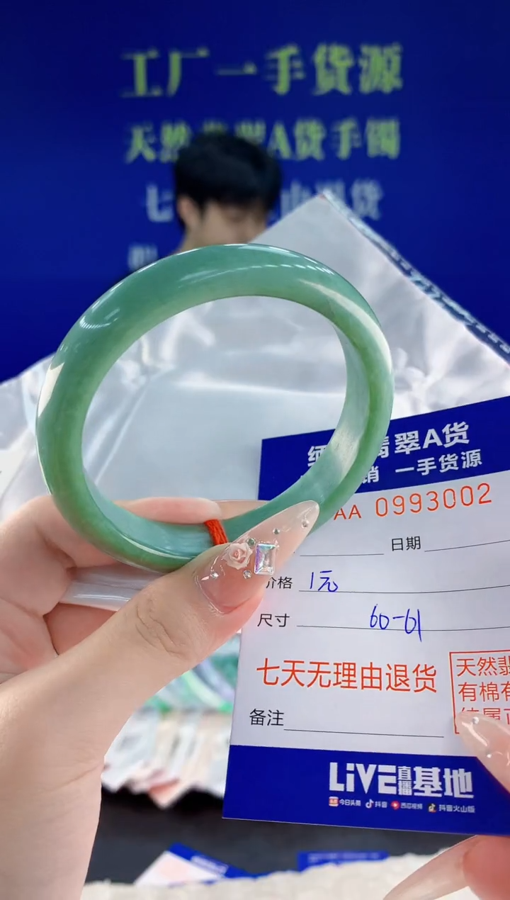 未镶嵌手镯翡翠02天然翡翠A货