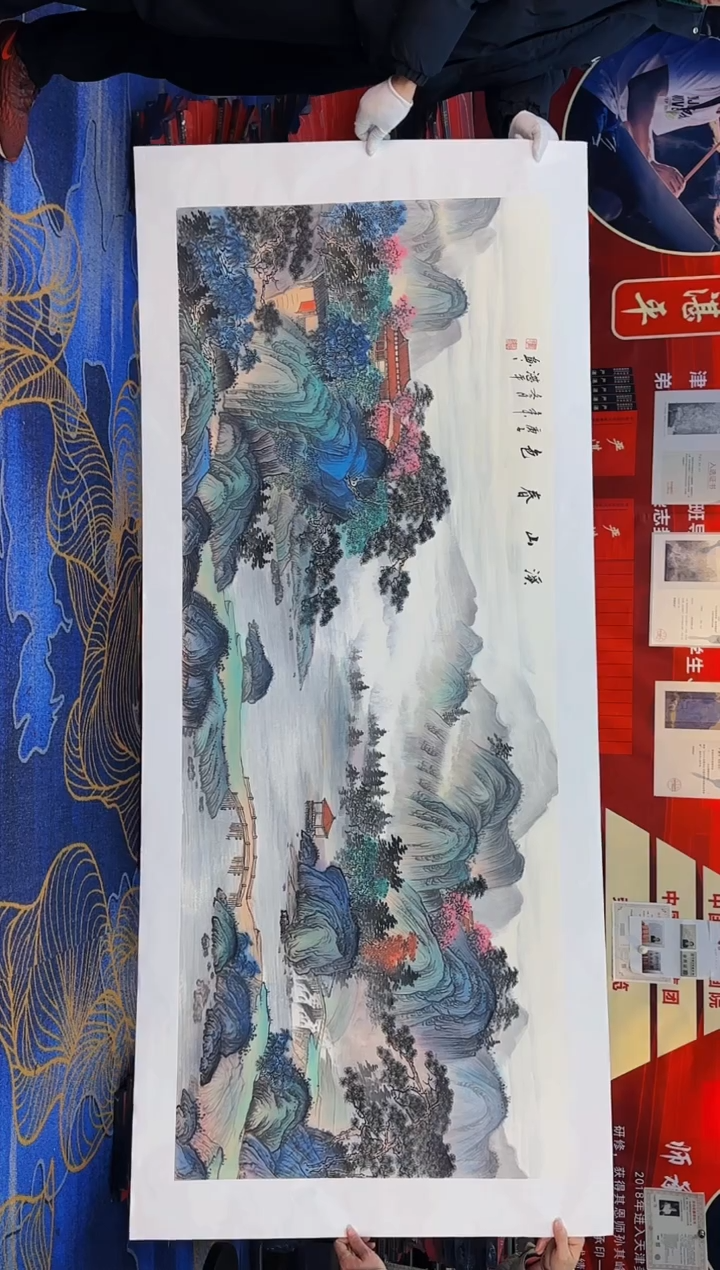 【闪购商品】国画手绘国画山水花鸟作品