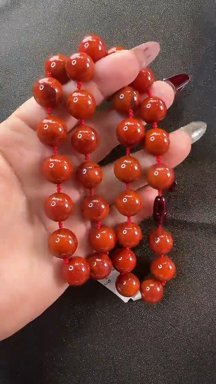 【闪购商品】南红玛瑙颈饰未镶嵌项链